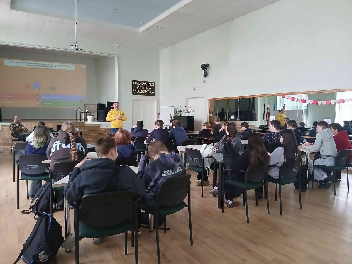 “Drosme būt labam”